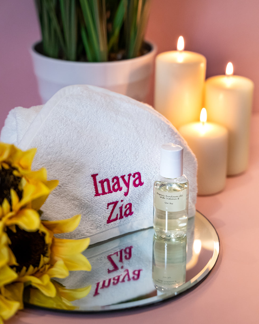 Tiny Tote & Towel (customised)