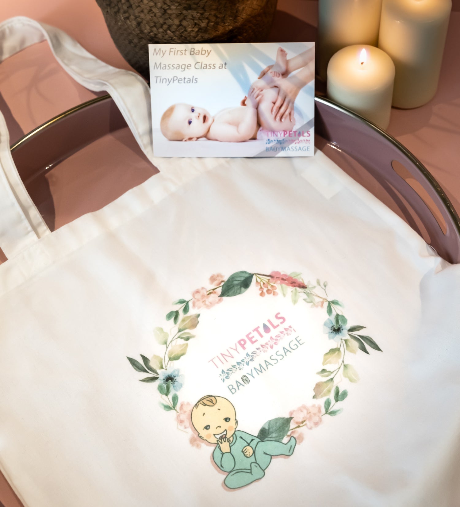 Tiny Tote & Towel (customised)